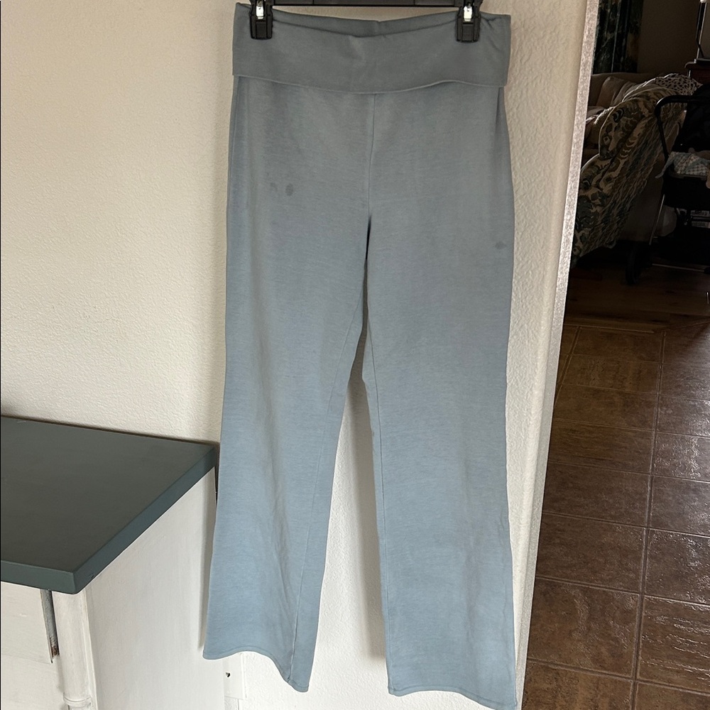 SKIMS Powder blue High-Waisted pants